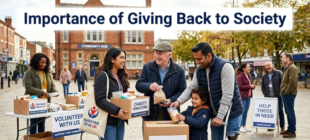 To Understand the Importance of Giving Back to Society