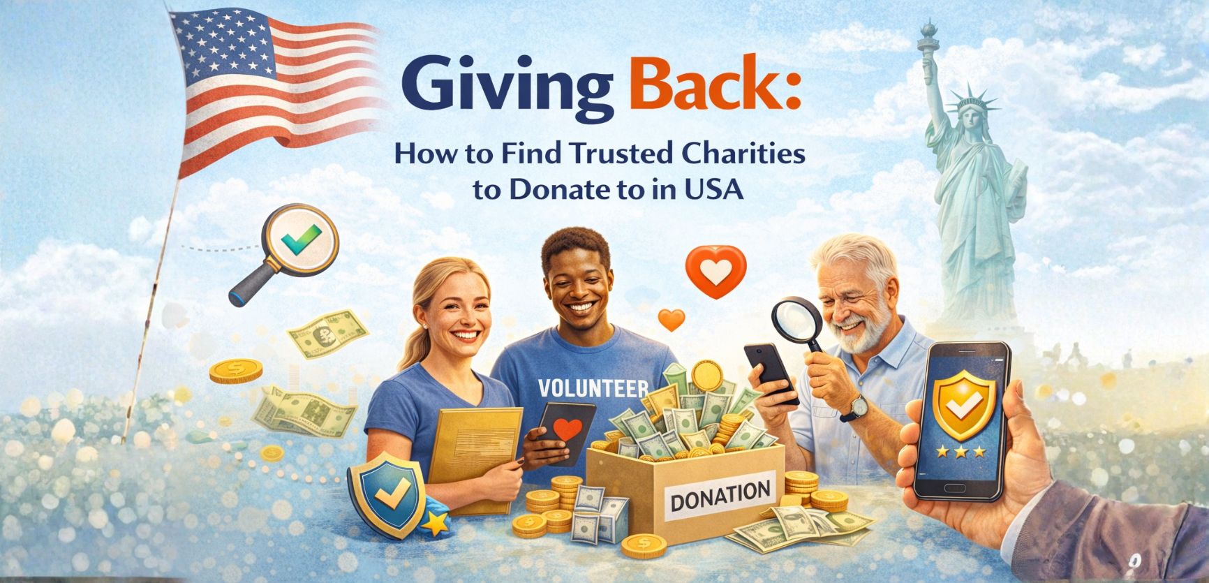 Giving Back: How to Find Trusted Charities to Donate to in USA