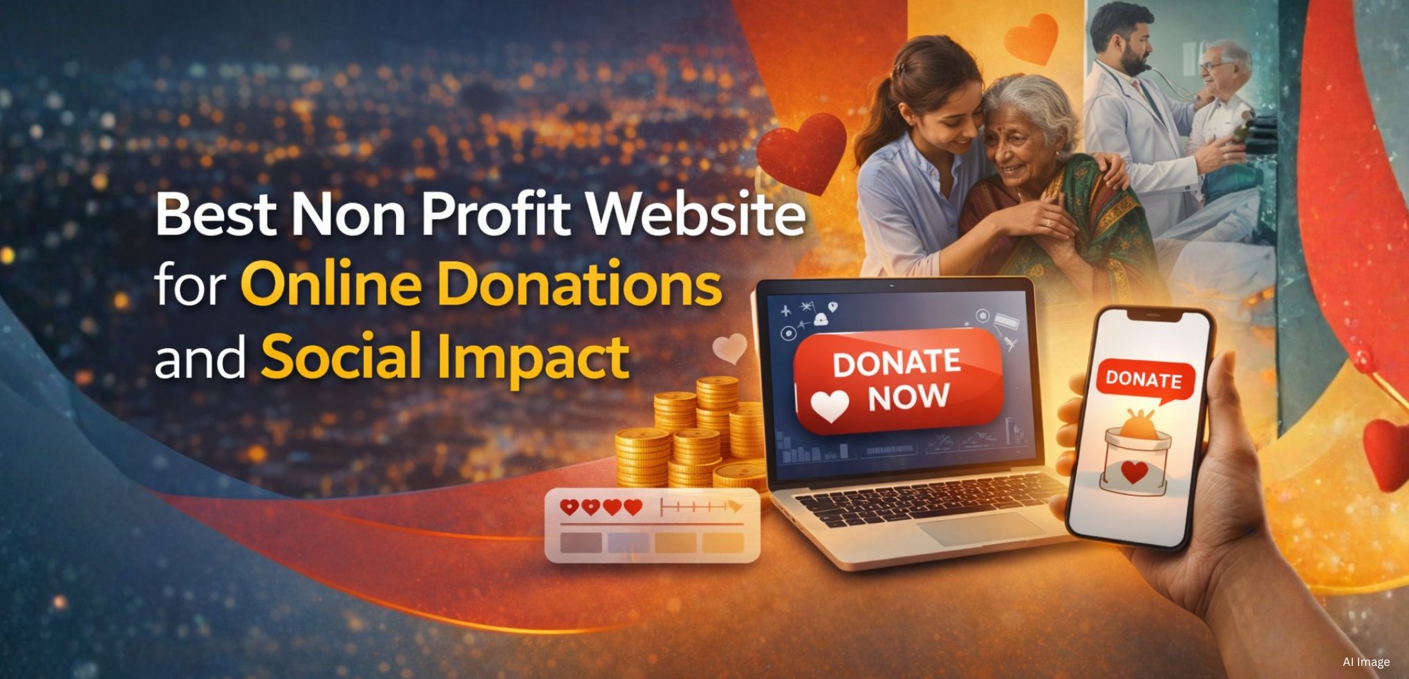 Best Non Profit Website for Online Donations and Social Impact