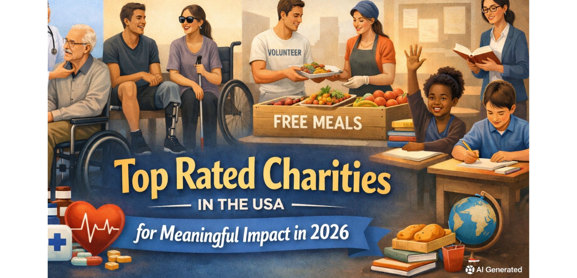 Top Rated Charities in the USA for Meaningful Impact in 2026