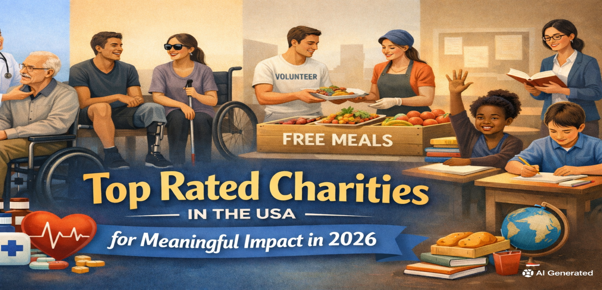 Top Rated Charities in the USA for Meaningful Impact in 2026