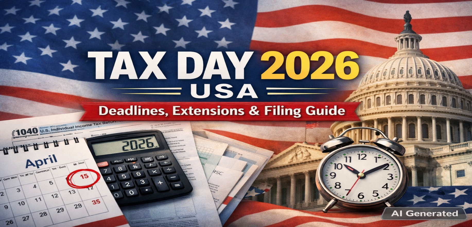 Tax Day 2026: The Definitive Guide to Deadlines, Extensions, and Filing in the USA