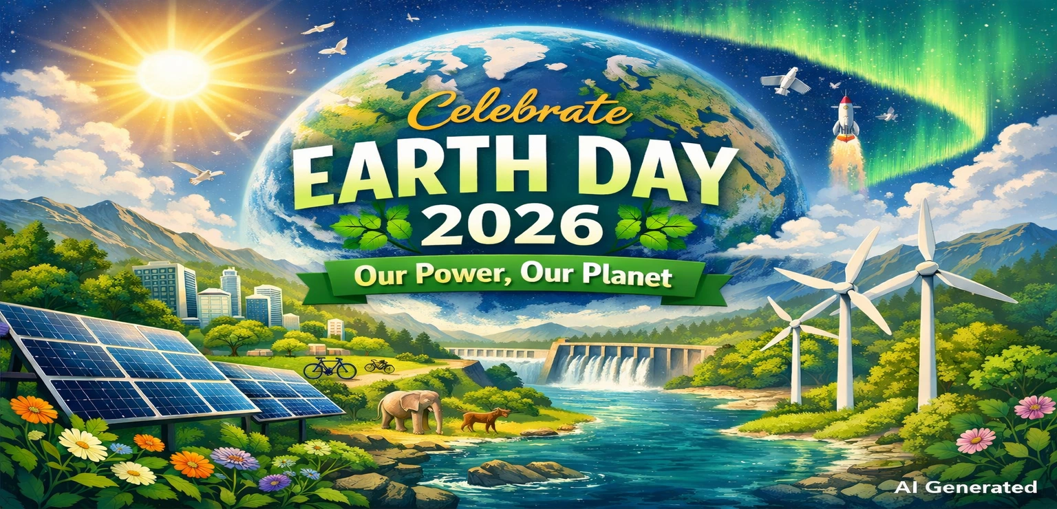 Celebrate Earth Day 2026: Our Power, Our Planet