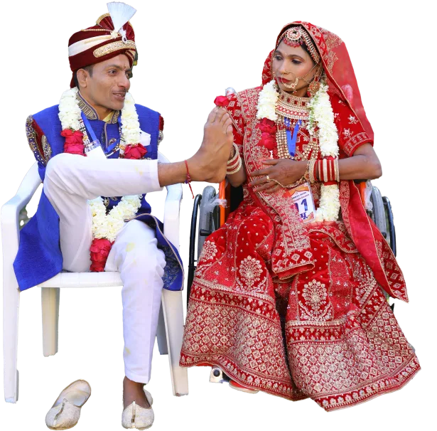 differently abled mass wedding