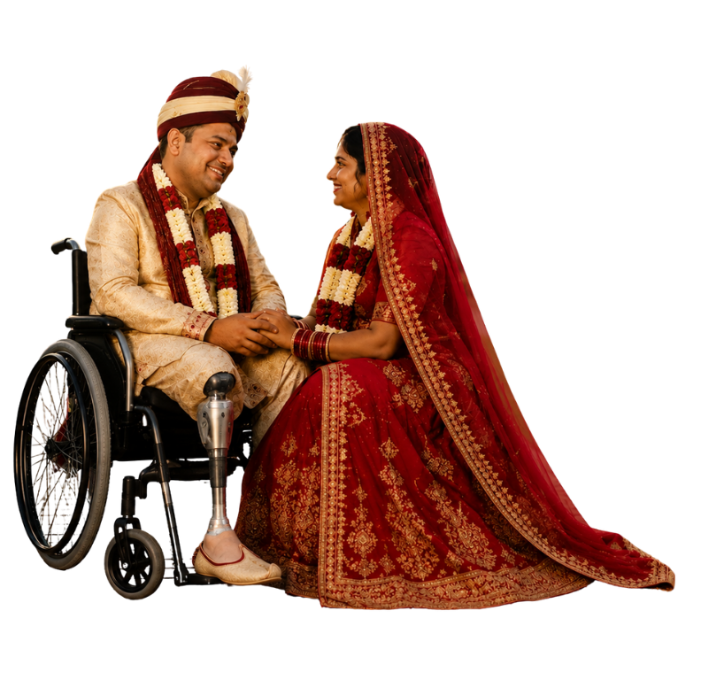 Mass wedding ceremony for differently-abled