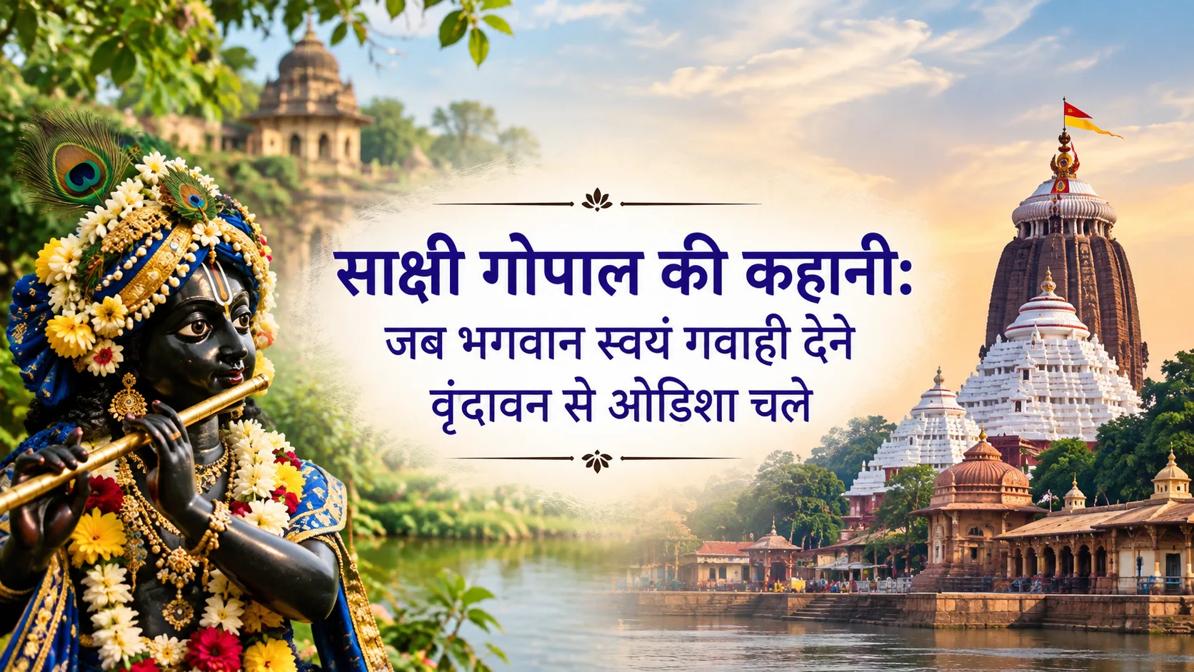 Sakshi gopal ki kahani - Vrindavan