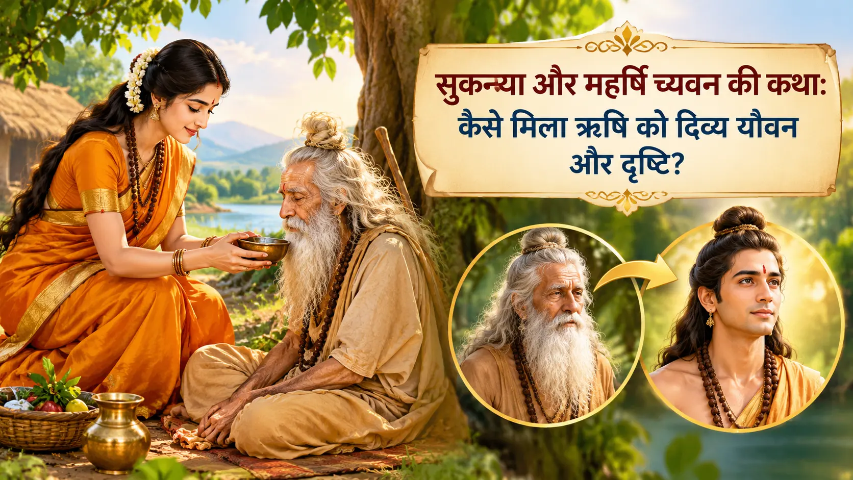 सुकन्या और महर्षि च्यवन की कथा