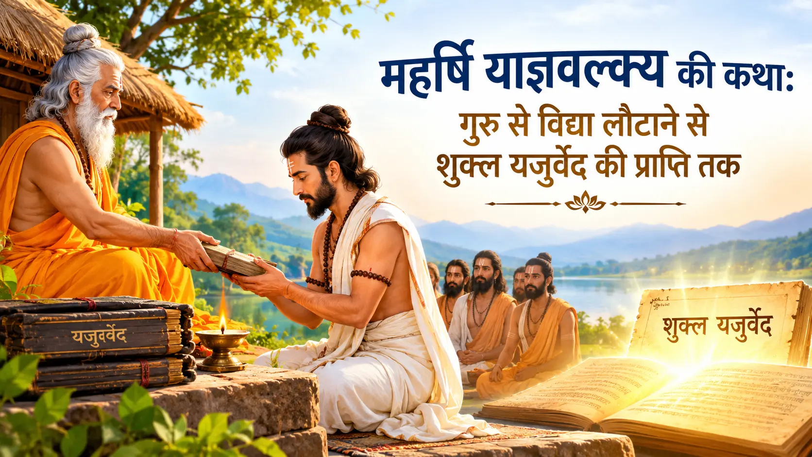 Yajnavalkya and the Shukla Yajurveda katha