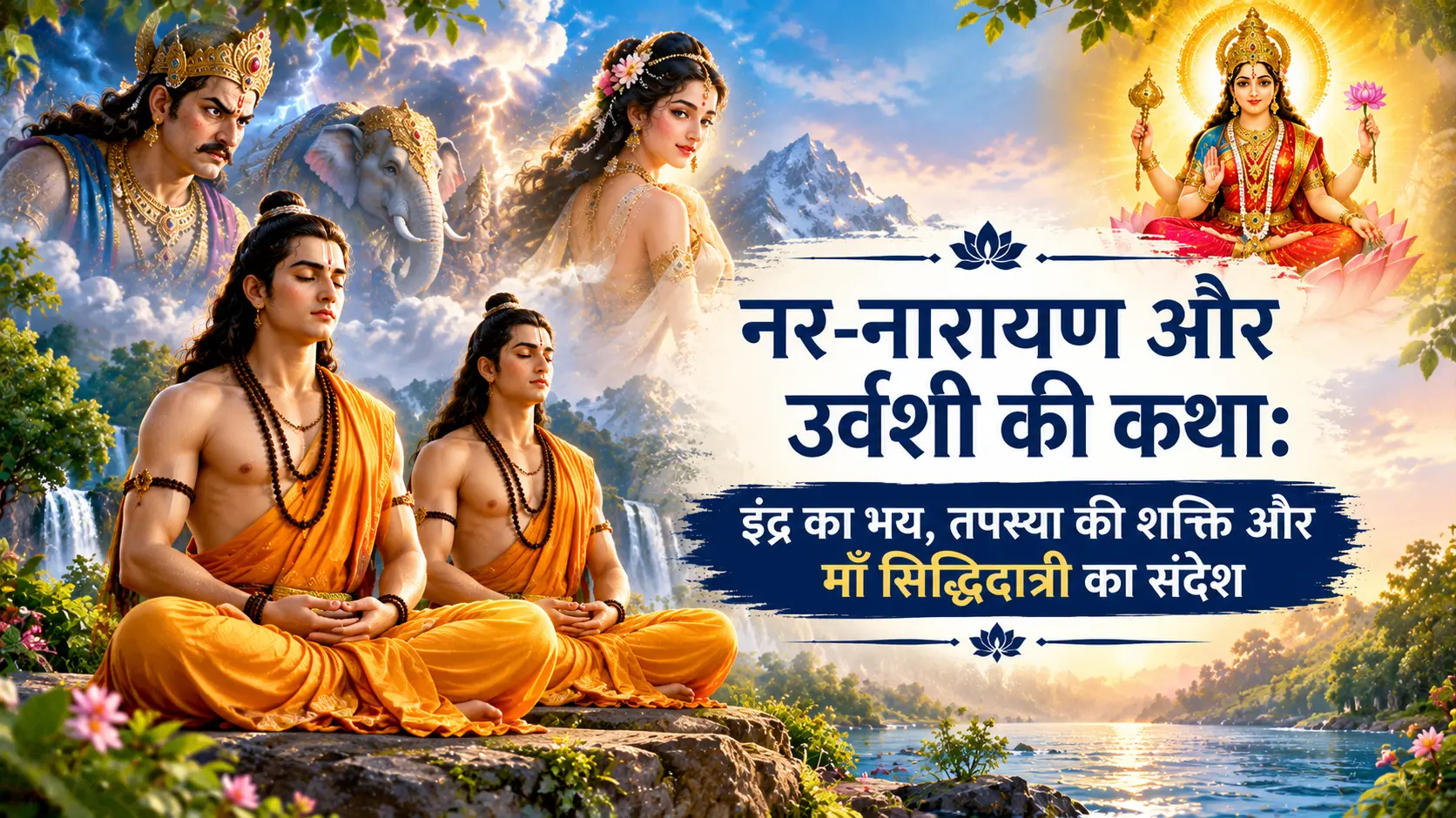 nar narayan aur urvashi ki katha